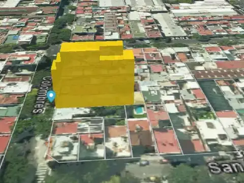 Terreno en Venta 8  mts Frente