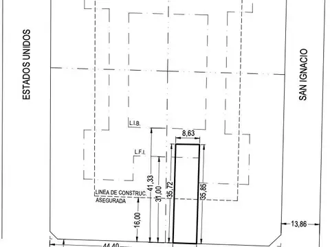 Terreno en Venta en Boedo, USD 309.000