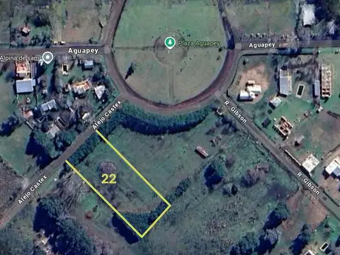 venta lote   barrio 20 de junio