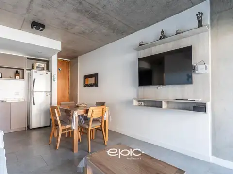 Departamento 2 ambientes con 1 baño