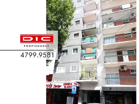 Departamento 1 ambiente en inmejorable zona de  Olivos