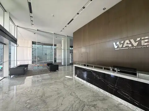 Departamento  2 ambientes con cochera en Torre Wave Libertador  full amenities, Vicente Lopez