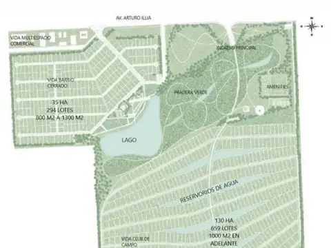 Terreno en Venta de 1068,0 m2