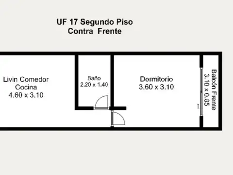 Departamento en Venta en Lomas Del Mirador, USD 40.000