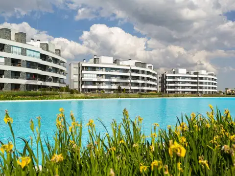 Departamento 2 ambientes con cochera en venta en Lagoon Pilar