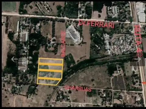 CUATRO TERRENOS CON UN TOTAL DE 44.000M2 IDEAL LOTEO