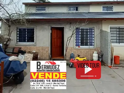 Chalet venta 5 amb Mar del tuyu Calle 7 entre 86 y 87