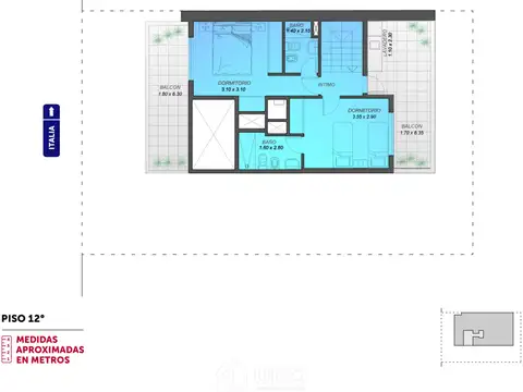 Departamento en Venta en Centro, USD 118.273
