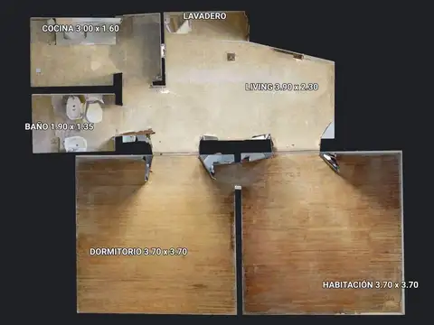 Depto Tipo Casa en Venta 46 años