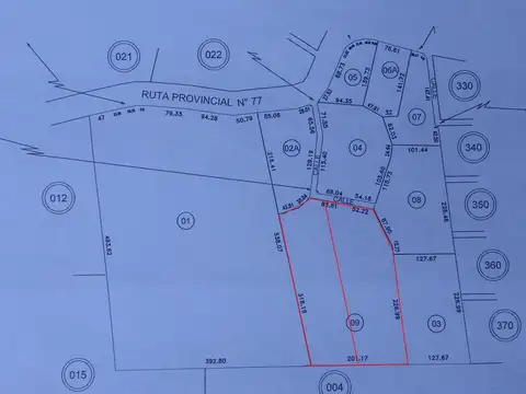 Fraccion en venta en Colonia Suiza