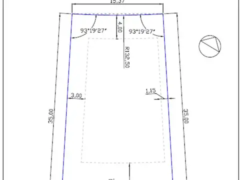 Terreno en Venta de 609,0 m2