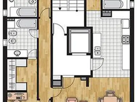 VENTA Espectacular semipiso de 1 dormitorio con entrega inmediata !