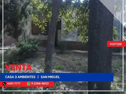 Casa - Venta - Argentina, San Miguel - Maestro Eduardo Ferreyra 2344