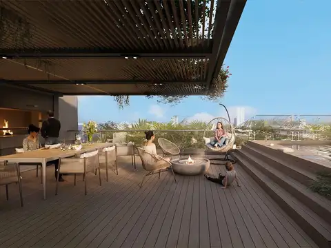 Departamento en Venta con 1 cocheras