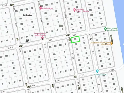 Calle 1 bis y Calle 107