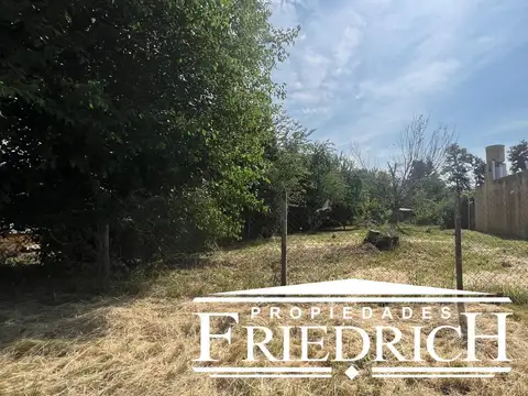 TERRENO A UNA CUADRA DE LA COLECTORA