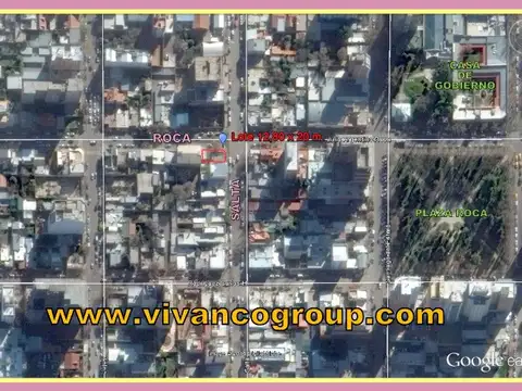 Terreno en Venta 12,50  mts Frente