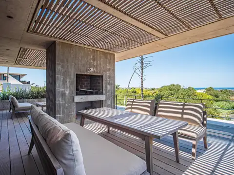 Departamento con vista al mar de 4 dormitorios en alquiler en La Juanita