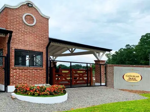 LOTE - CAÑUELAS PARK - BARRIO CERRADO - ¡REBAJADO!