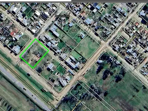 SE VENDE EXCELENTE LOTE C/ GALPON  