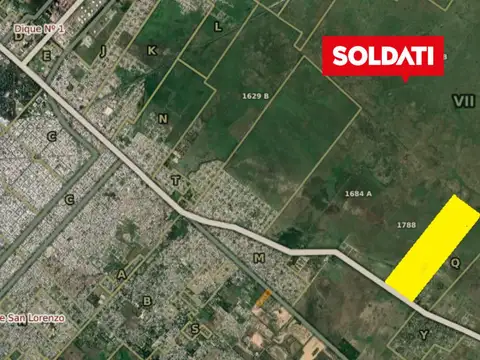 Venta Sobre Ruta 11 km 8 Campo para Loteo o Emprendimiento