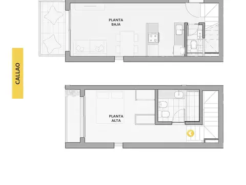 Departamento 1 dormitorio en venta, Balcón al frente - Pichincha, Rosario