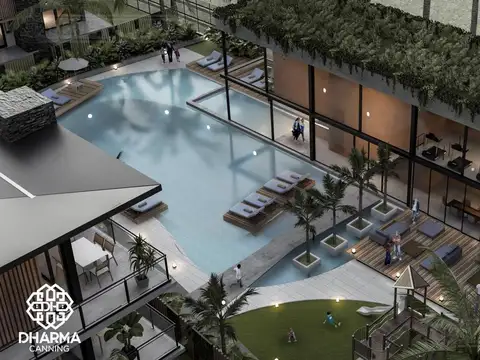 Departamento 4 amb a Estrenar en Dharma Canning con Jardin