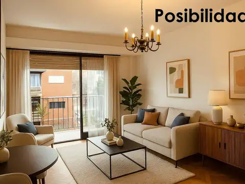 3 amb al frente c/balc., lumin., Palermo Hollywood.