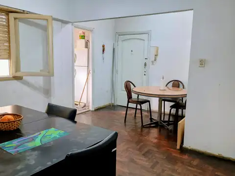 Departamento 2 ambientes con 1 baño