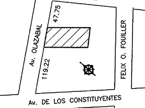 Terreno en Venta en Villa Urquiza, USD 970.000