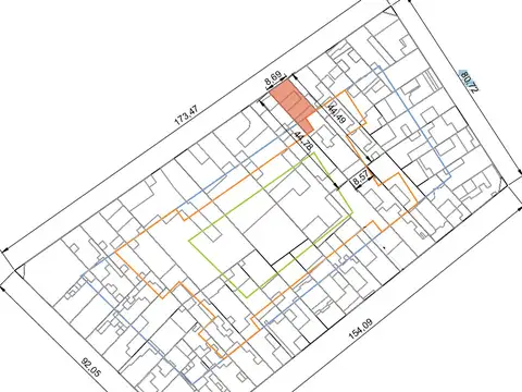 Terreno en Venta 8  mts Frente