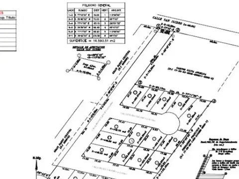 Terreno en Venta en San Rafael, USD 25.628