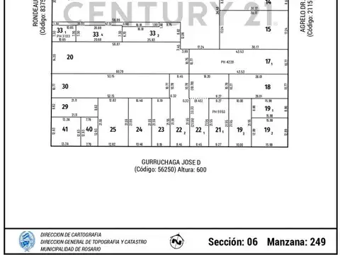 Rondeau 1000, Piso 0