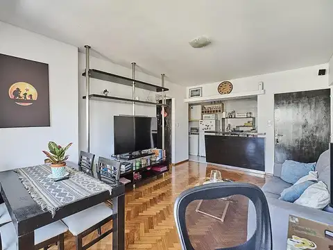 Departamento 2 ambientes con 1 baño