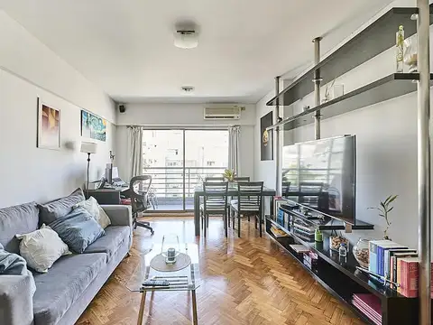 Dos ambientes balcón cochera amenities en Palermo