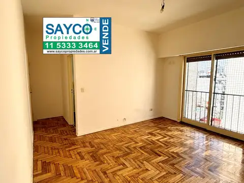 2 ambientes 38m2 piso 8 CTF