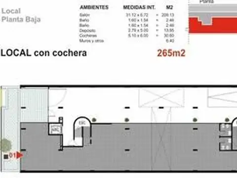 Local en Balcarce 1355