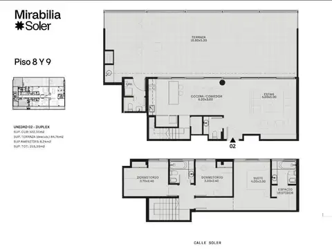Departamento en Venta en Palermo Hollywood, USD 799.000