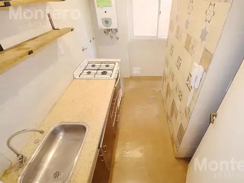 Departamento 2 ambientes con 1 baño