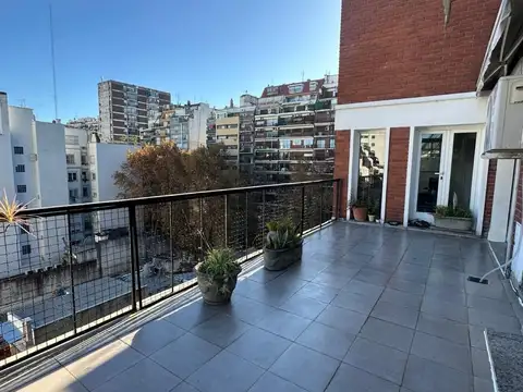 5 ambientes con cochera balcón terraza - Palermo