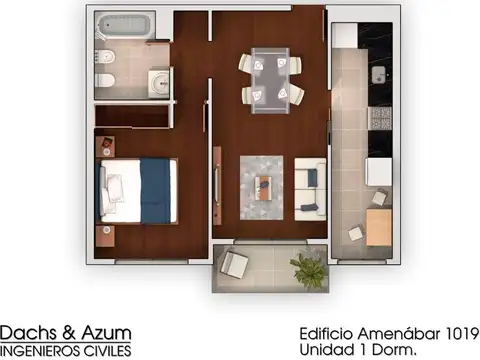 Departamento en Venta en Barrio España y Hospitales, $ 80.000