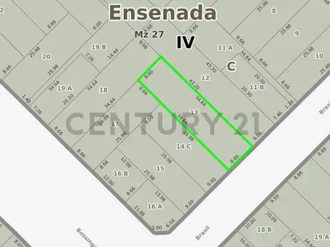 Brasil casi esquina e/ Av bossinga 500, Piso 0