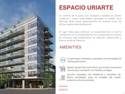 Departamento en Venta Apto profesional