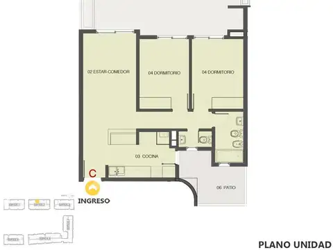 Departamento - Fisherton