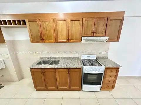 Departamento 2 ambientes con 1 baño