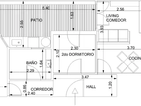 Oasis  Edificio AMOBLADO  Bulnes al100 Rivadavia Reciclándose Moderno,Distinguido.