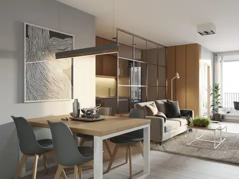 Departamento 4 ambientes con 2 baños