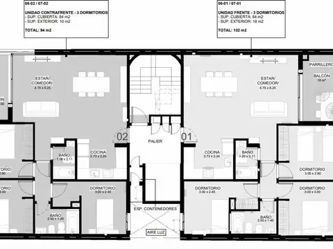 Montevideo 961 , Piso 07