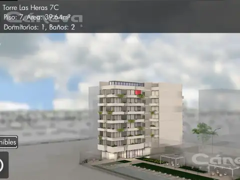 Departamento en Venta de 1 dormitorio