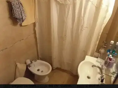 Departamento 3 ambientes con 1 baño